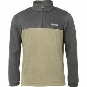 Columbia STEENS MOUNTAIN HALF ZIP Pánská mikina, béžová, velikost obraz
