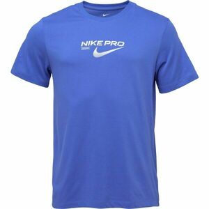 Nike DRI-FIT TEE PRO TRAINING M Pánské sportovní triko, modrá, velikost obraz