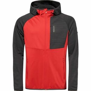 Klimatex HAGEN Pánská funkční mikina s kapucí, červená, velikost obraz