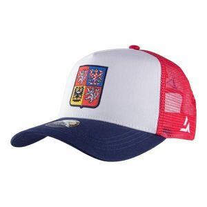 FLLÖS T-CAP CZECH 9 Dětská trucker kšiltovka, červená, velikost obraz