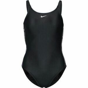 Nike FUSION Dámské jednodílné plavky, černá, velikost obraz
