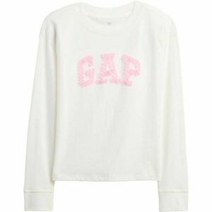 GAP V-LS ELV GR Dívčí tričko, bílá, velikost obraz