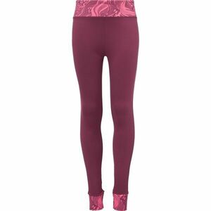 Klimatex AKSEL Dětské funkční termo spodky, vínová, velikost obraz