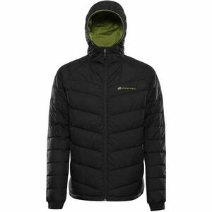 ALPINE PRO ROGIT 2 Pánská oboustranná péřová bunda, černá, velikost obraz
