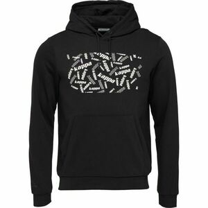 Kappa LOGO FOJO Pánská mikina, černá, velikost obraz