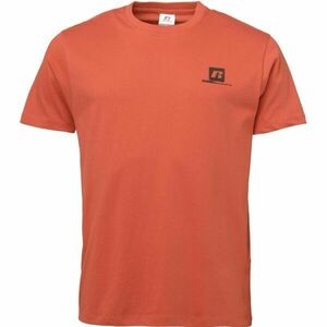 Russell Athletic T-SHIRT Pánské tričko, oranžová, velikost obraz
