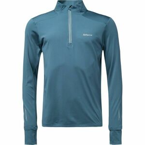 Fitforce RANIX Pánská běžecká mikina, tmavě modrá, velikost obraz