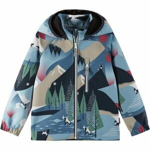 REIMA VANTTI Dětská softshellová bunda, modrá, velikost obraz