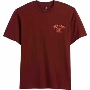 GAP V-GAP NYC BASKETBALL Pánské tričko, červená, velikost obraz