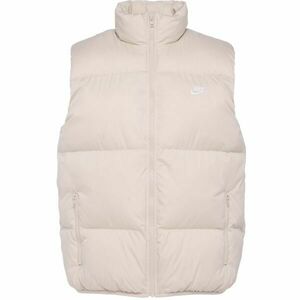 Nike CLUB PUFFER Pánská vesta, béžová, velikost obraz