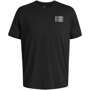 Under Armour TRIPLE STACK Pánské triko, černá, velikost L obraz