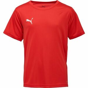 Puma TEAMRISE MATCHDAY JERSEY JR Dětské fotbalové triko, červená, velikost obraz