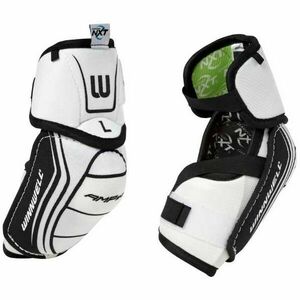 WINNWELL LOKTY AMP500 JR Hokejové chrániče, bílá, velikost obraz