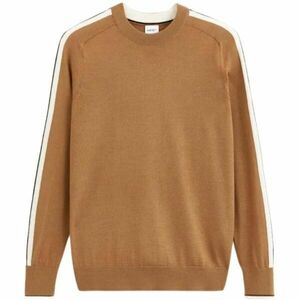 CELIO VERITAS Pánský svetr, hnědá, velikost obraz