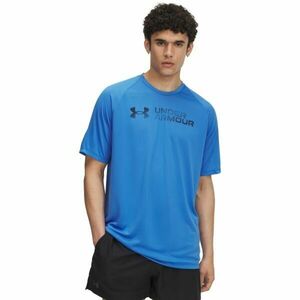 Under Armour TECH REFLECTIVE Pánské triko, modrá, velikost XXXL obraz