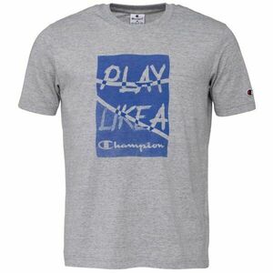 Champion SS TEE Pánské tričko, šedá, velikost obraz