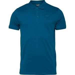 4F POLO SHIRT Pánské polo triko, tmavě modrá, velikost obraz
