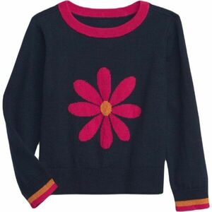 GAP V-OC DAISY Dívčí svetr, tmavě modrá, velikost 3Y obraz