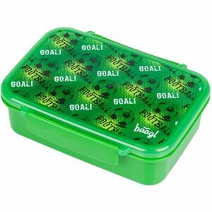 BAAGL FOTBAL Box na svačinu s přihrádkami, zelená, velikost obraz