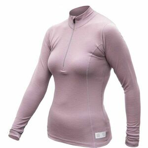 Sensor MERINO DF Dámské triko s dlouhým rukávem, fialová, velikost obraz