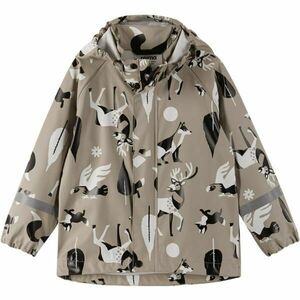REIMA VESI Dětská bunda do deště, béžová, velikost obraz