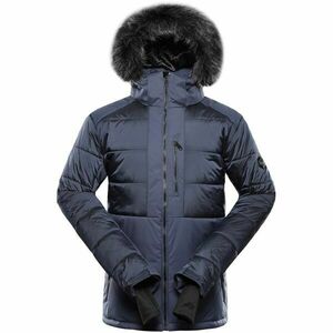 ALPINE PRO NADDR Pánská lyžařská bunda, tmavě modrá, velikost obraz