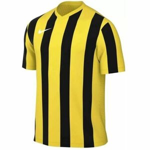 Nike M NK DF STRIPPED JERSEY Pánský fotbalový dres, žlutá, velikost obraz