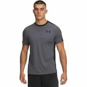 Under Armour HEATGEAR WORDMARK Pánské sportovní tričko, tmavě šedá, velikost XXXL obraz