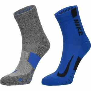 Nike MULTIPLIER Unisexové ponožky, modrá, velikost obraz
