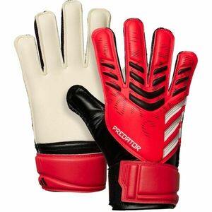 adidas PREDATOR TRAINING J Chlapecké brankářské rukavice, červená, velikost obraz