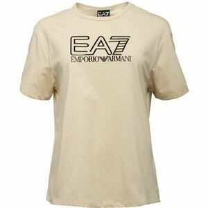 EA7 T-SHIRT Dámské tričko, béžová, velikost obraz