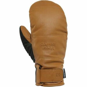 Horsefeathers SYNAPSE Unisexové zimní rukavice, hnědá, velikost obraz