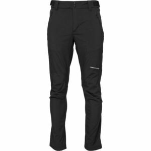 Northfinder SYLVESTER Pánské softshellové kalhoty, černá, velikost obraz