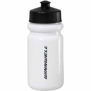 WINNWELL HOCKEY BOTTLE 500ML WITH SHORT SPOUT AND LOGO Sportovní láhev, bílá, velikost obraz