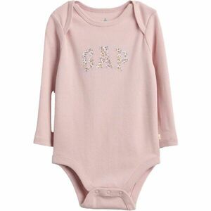 GAP V-FRCH G BF LOGO BS Dětské body, růžová, velikost obraz