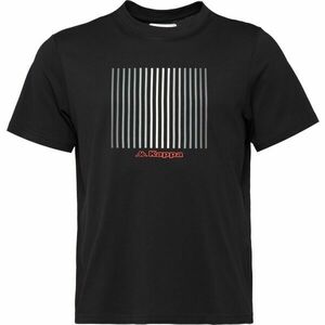 Kappa LOGO FOLGORE Pánské triko, černá, velikost obraz
