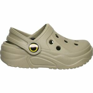 Oldcom CROCOLINO Dětské pantofle, khaki, velikost obraz