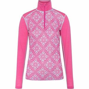 KARI TRAA ISELIN Dámské merino triko, růžová, velikost obraz