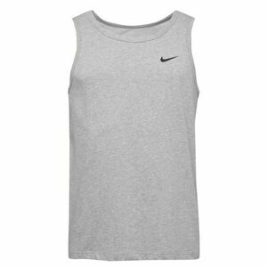 Nike DRY TANK SOLID Pánské tílko, šedá, velikost XXL obraz