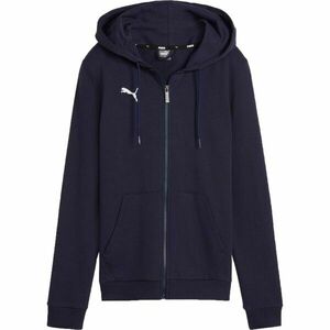 Puma TEAMGOAL CASUALS HOODED JACKET W Dámská mikina, tmavě modrá, velikost obraz