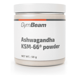 GymBeam ASHWAGANDA PRÁŠEK - 50 G Adaptogen, , velikost obraz