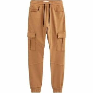 CELIO VOKIT Pánské kalhoty, hnědá, velikost obraz