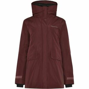 DIDRIKSONS TUVA WNS PARKA Dámská parka, vínová, velikost obraz