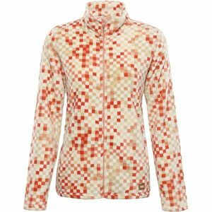 ALPINE PRO EFLINA Dámská fleecová mikina, oranžová, velikost obraz