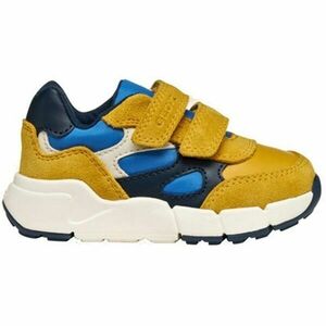Geox B FLEXYPER MINI Chlapecká volnočasová obuv, žlutá, velikost obraz