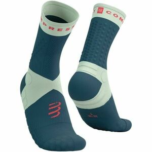 Compressport ULTRA TRAIL SOCKS V2.0 Běžecké ponožky, modrá, velikost 39-41 obraz