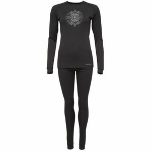 Arcore LAZENA Dámský dvoudílný set, černá, velikost obraz