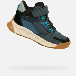 Geox J FLEXYPER PRO B Chlapecká volnočasová obuv, tmavě modrá, velikost obraz