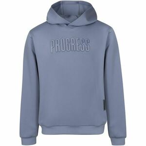 PROGRESS EMINENT Pánská mikina s kapucí, světle modrá, velikost obraz