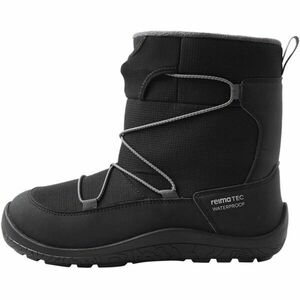 REIMA ENSILUMI JUNIOR Dětské zimní barefoot boty s membránou, černá, velikost obraz